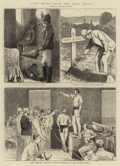 Últimas notas desde la Costa de Oro de Alfred Chantrey Corbould